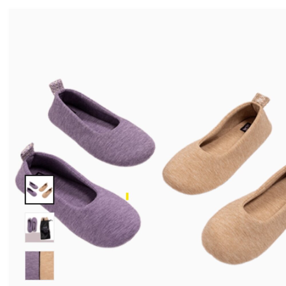 Muk Luks Travel Slippers, size large (9-10)